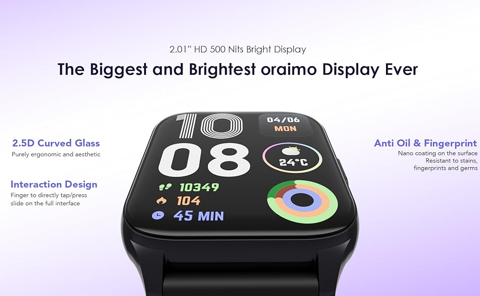 Oraimo-Watch-4-Plus-Bluetooth-Call-Smart-Watch-201inch-HD-Display-Fitness-Watch-with-100Sport-ModesI-rlm